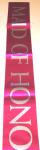 Maid of Honor Pink Sparkle Bachelorette Party Sash